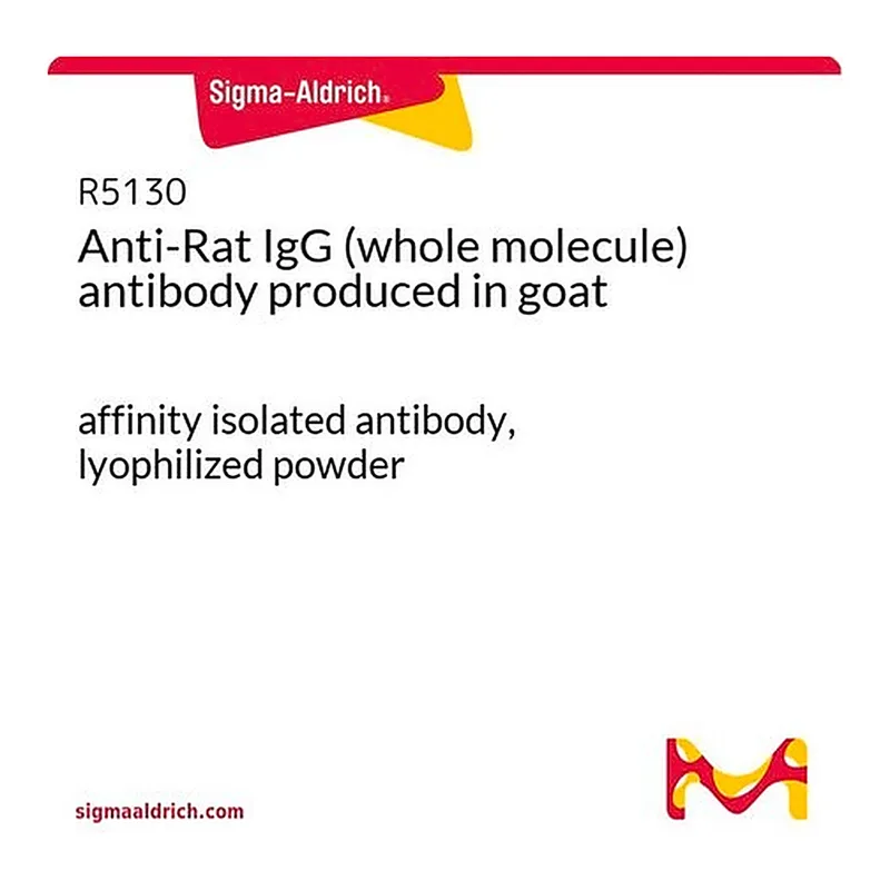 Merck Anti-Rat IgG (whole molecule) antibody produced in goat