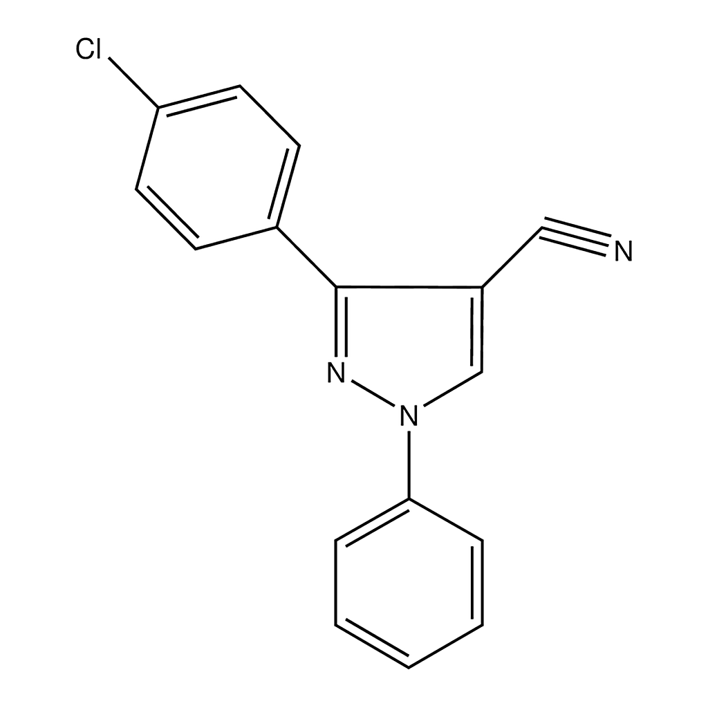 Merck 3-(4-Chlorophenyl)-1-phenyl-1H-pyrazole-4-carbonitrile