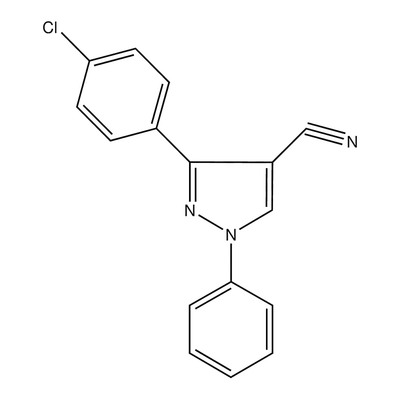 Merck 3-(4-Chlorophenyl)-1-phenyl-1H-pyrazole-4-carbonitrile