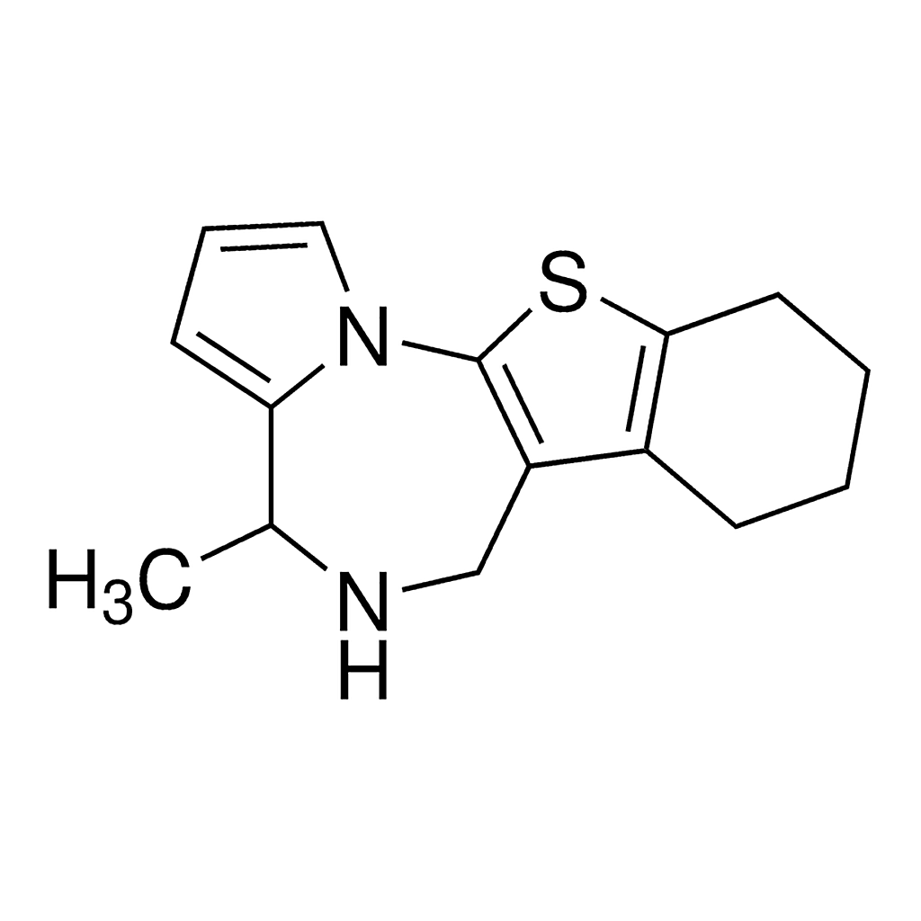 Merck 4-Methyl-5,6,7,8,9,10-hexahydro-4H-[1]benzothieno[3,2- f]pyrrolo[1,2-a][1,4]diazepine