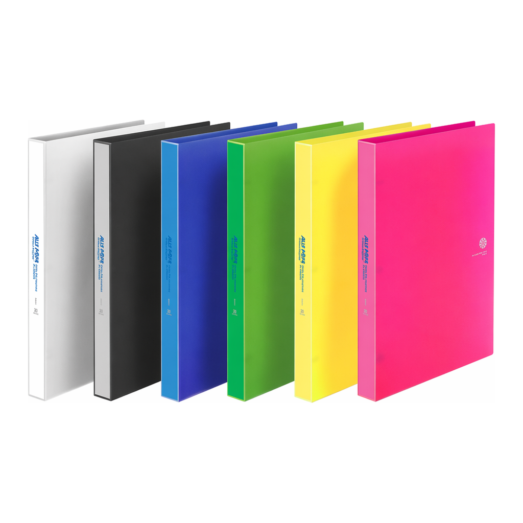 OFFICENEX 문화 젤리팝스 PP 3공D링바인더(JB546-72/흑색)