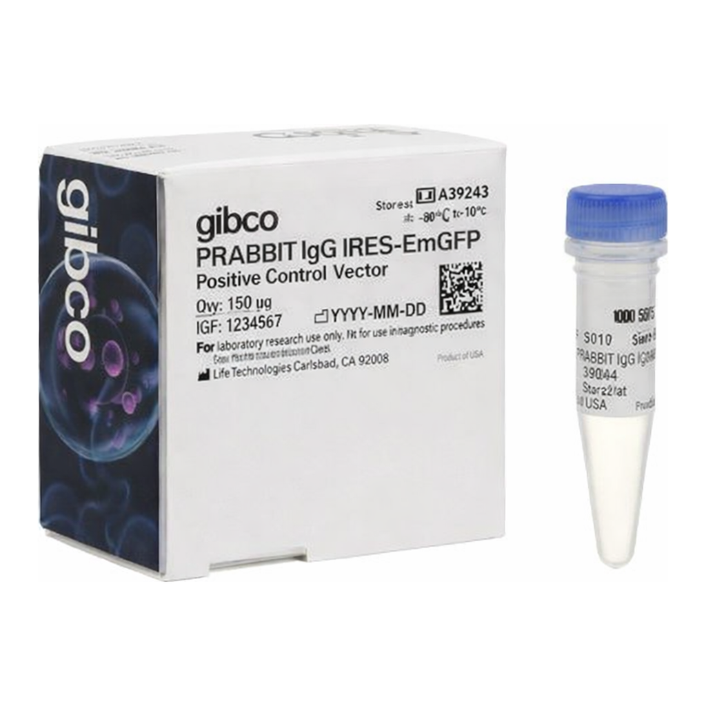 Thermo Fisher Scientific pRABBIT IgG IRES-EmGFP Positive Control Vector