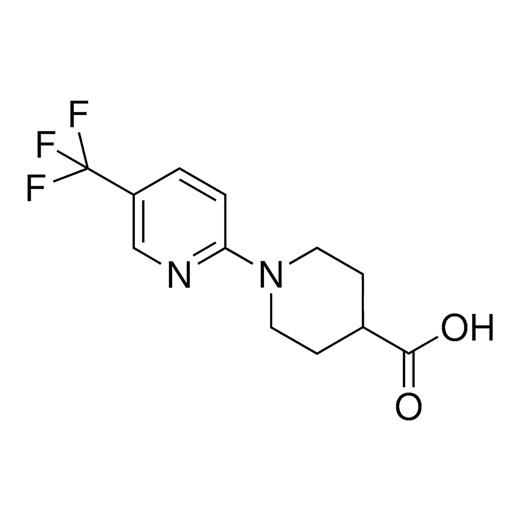 Merck 1-[5-(Trifluoromethyl)-2-pyridinyl]-4-piperidinecarboxylic acid