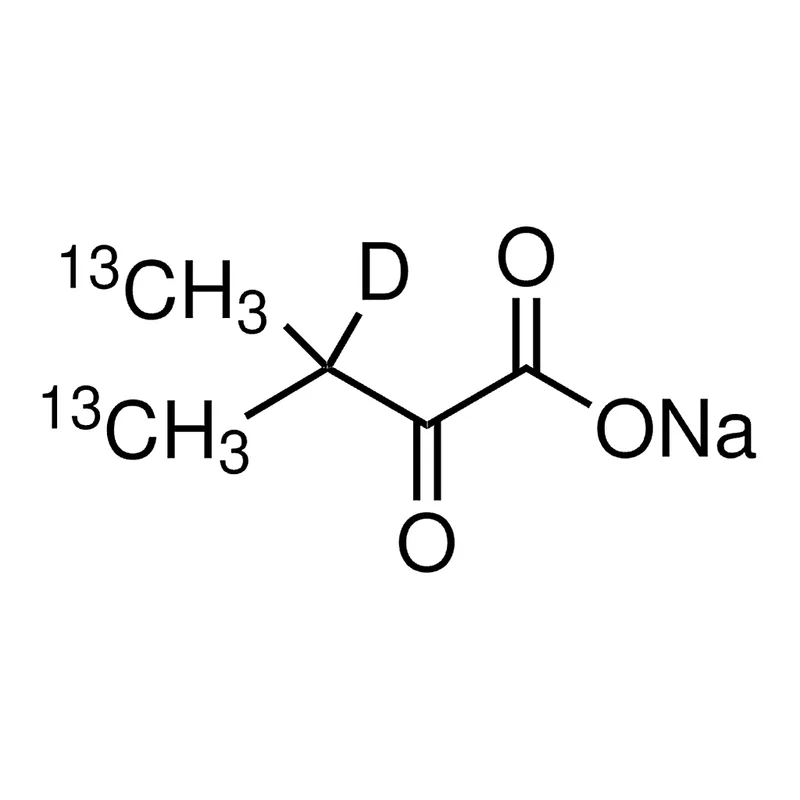Merck 2-Keto-(3-methyl-13C)-butyric-4-13C,3-d acid sodium salt