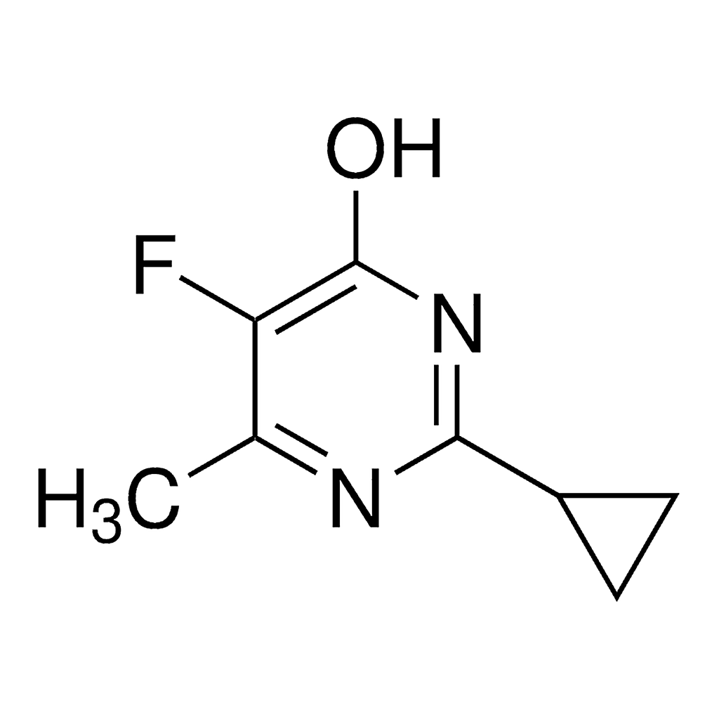 Merck 2-Cyclopropyl-5-fluoro-6-methyl-4-pyrimidinol