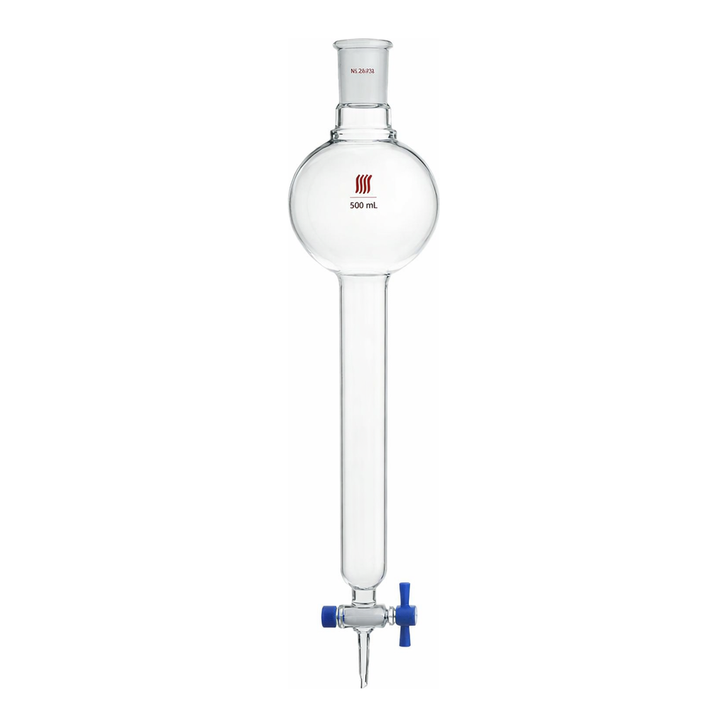 Merck Synthware(TM) chromatography column with reservoir and PTFE stopcock