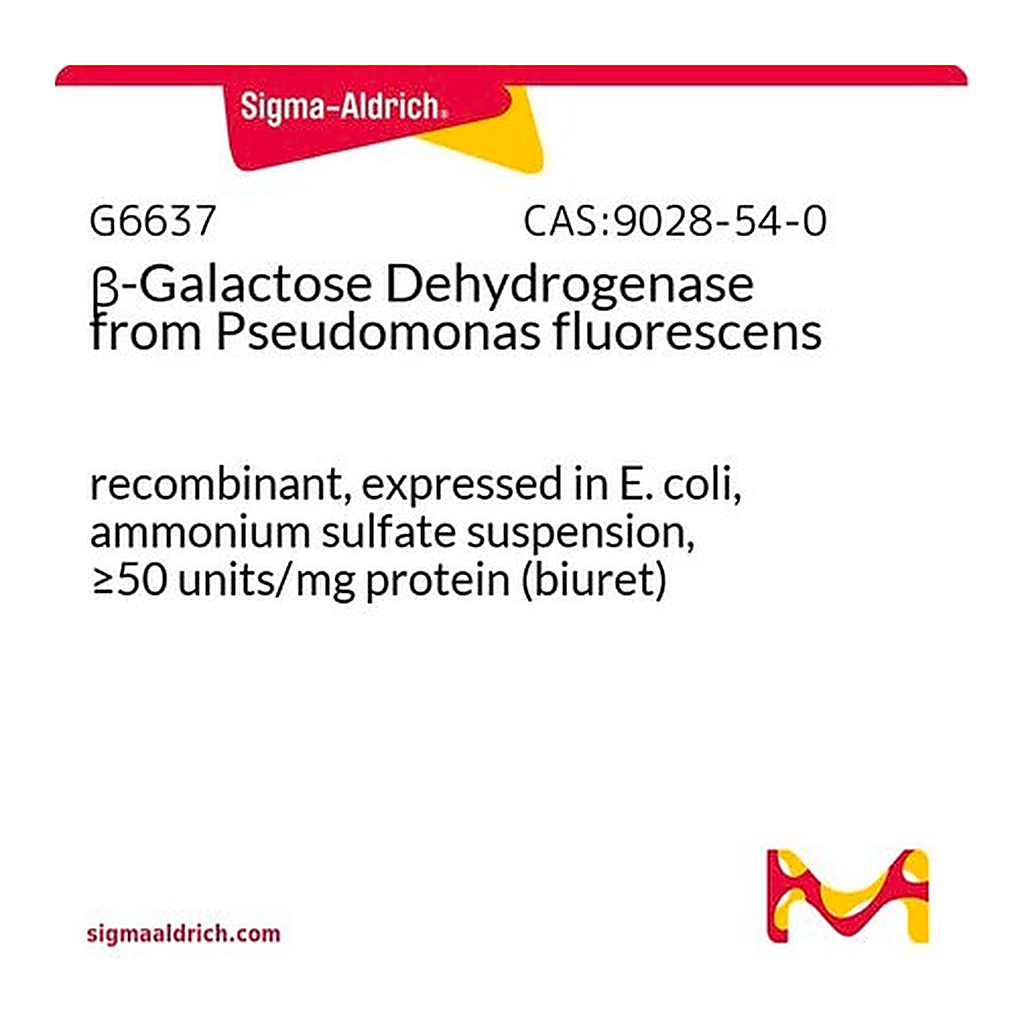 Merck beta-Galactose Dehydrogenase from Pseudomonas fluorescens