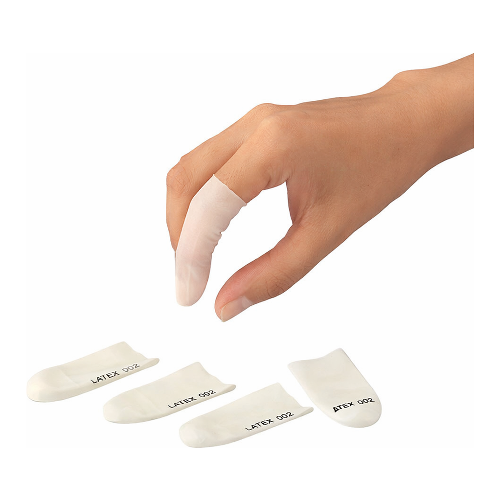 AS ONE Disposable Finger Cots (Cut Type), 디스포 핑거코트 (컷타입) (두께 0.09±0.03㎜)