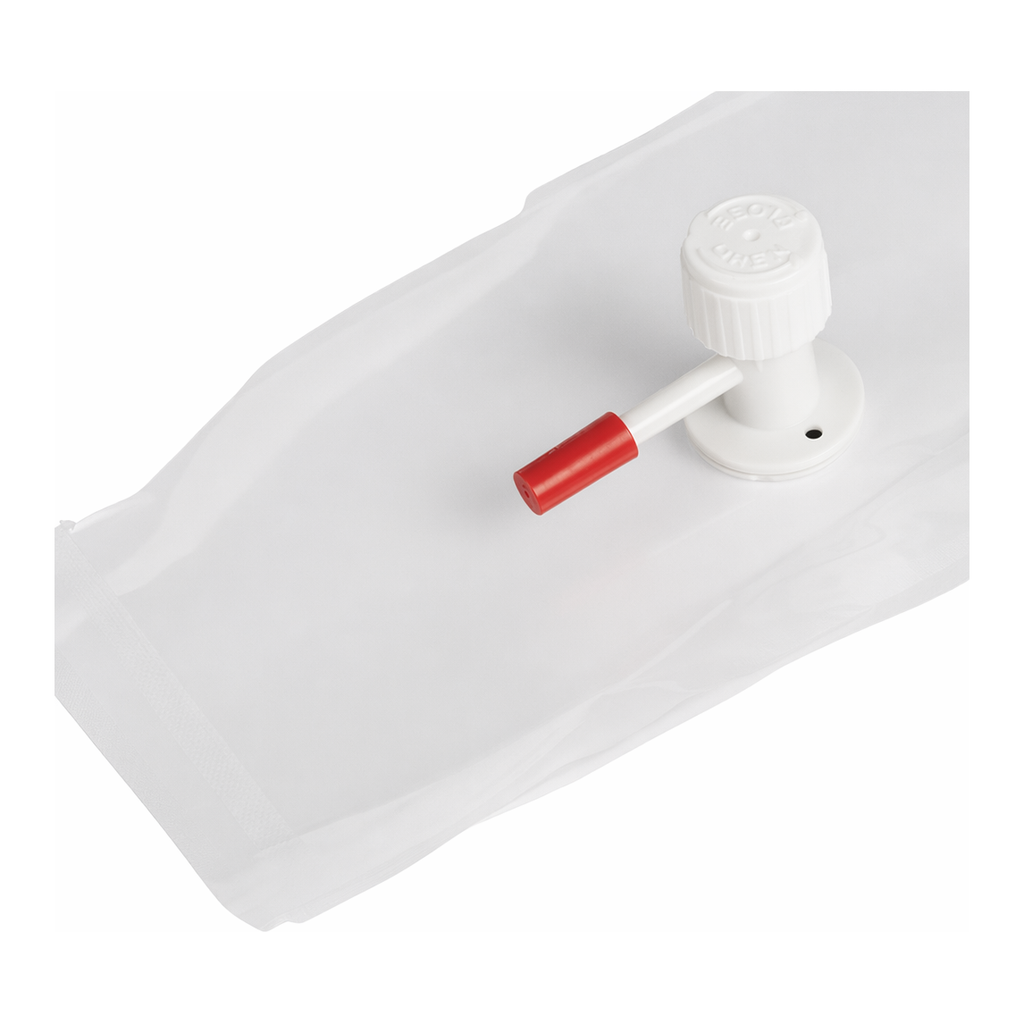 Restek Tedlar Bag, w/Single Polypropylene Valve & Septum Fitting 10 Liter Cap., 11.75in x 22in, 1