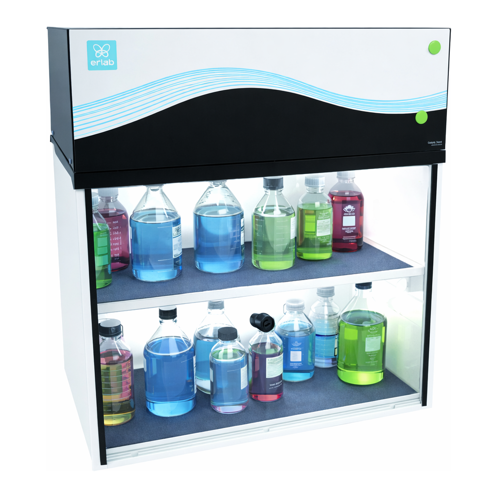 Erlab Captair 632A Midcap Ductless filtering chemical storage cabinets