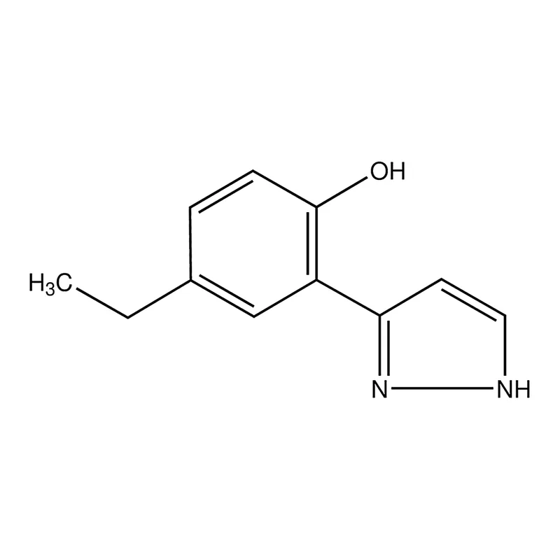 Merck 4-Ethyl-2-(1H-pyrazol-3-yl)phenol