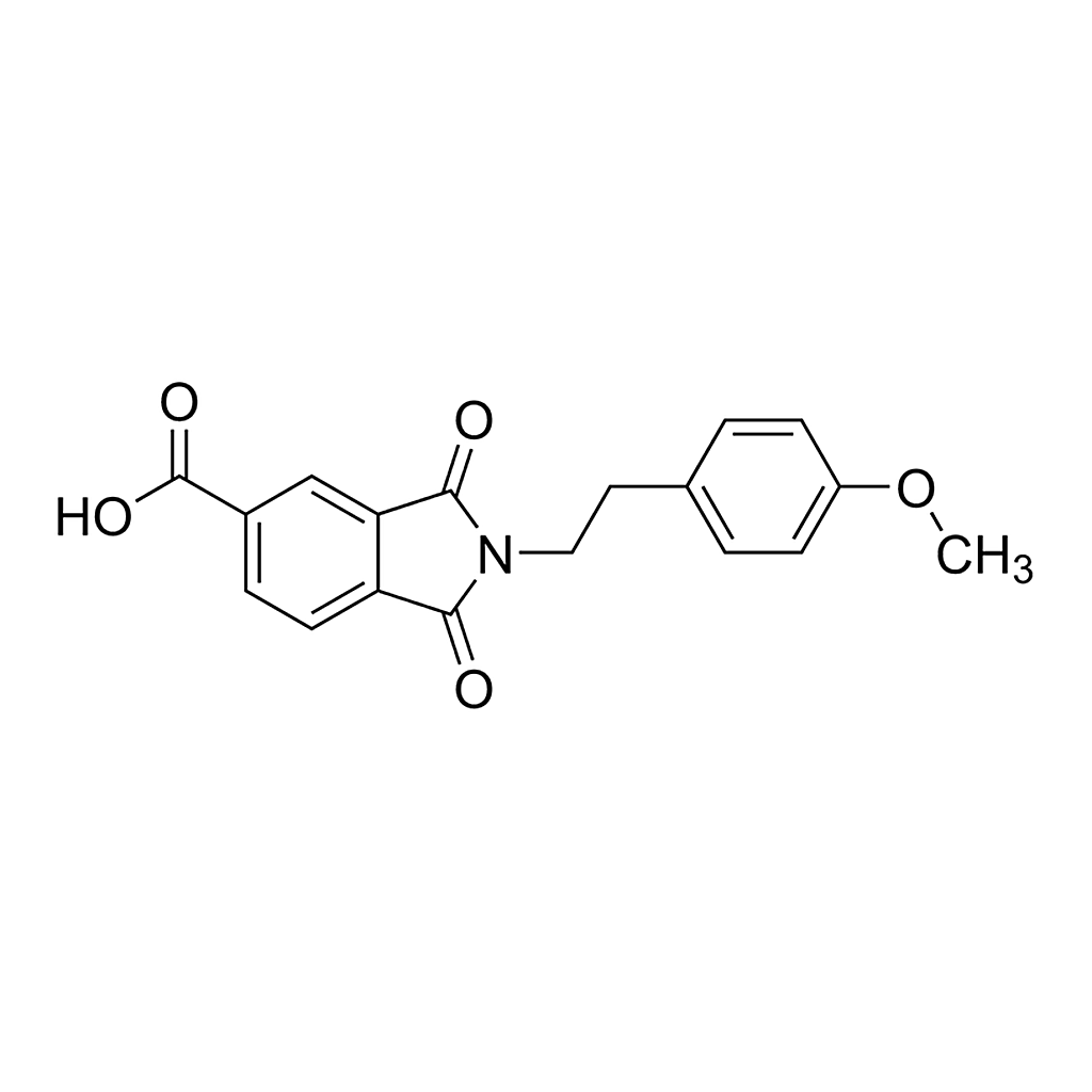 Merck 2-[2-(4-Methoxyphenyl)ethyl]-1,3-dioxo-5-isoindolinecarboxylic acid