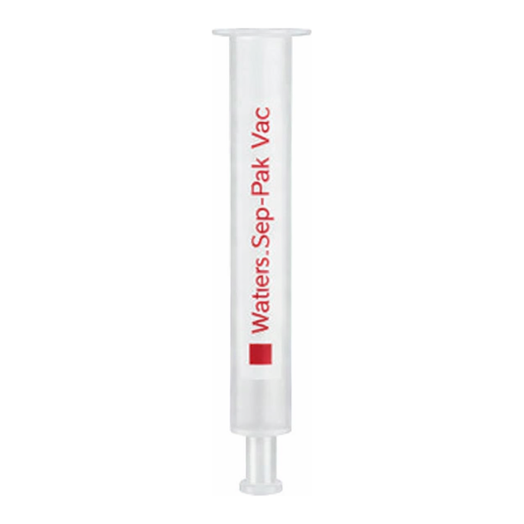 Waters Certified Sep-Pak tC18 3 cc Vac Cartridge, 500 mg Sorbent per Cartridge, 37-55 µm, 50/pk