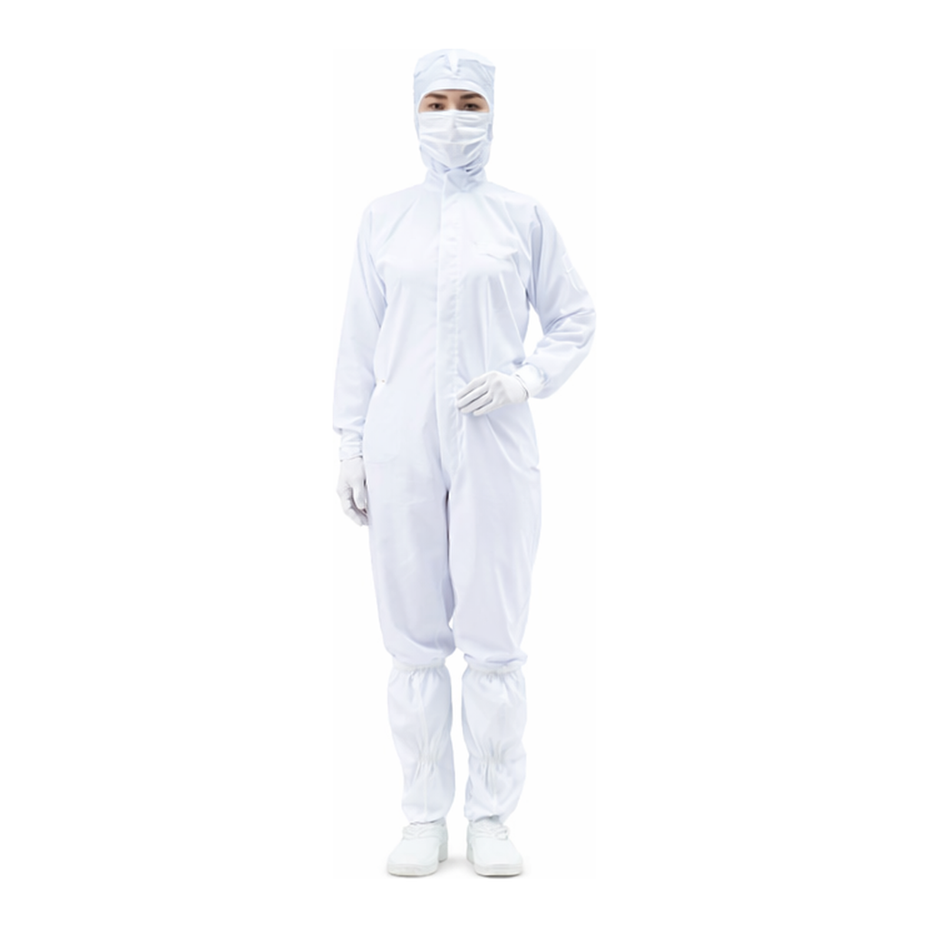 AS ONE Dust-free Garment/AS 197 C (Hooded, Clean-washed) White S