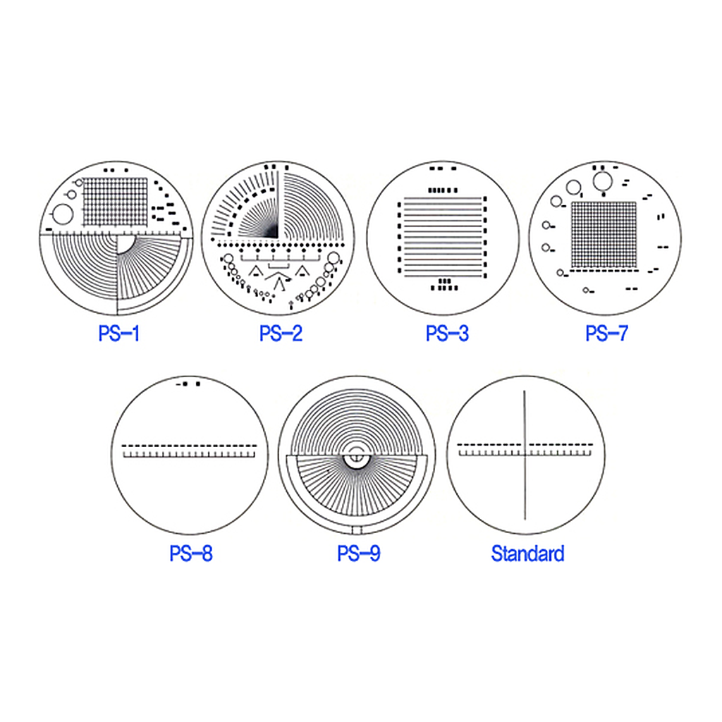 AS ONE Scale for Loupe, 스케일(루페 눈금판)