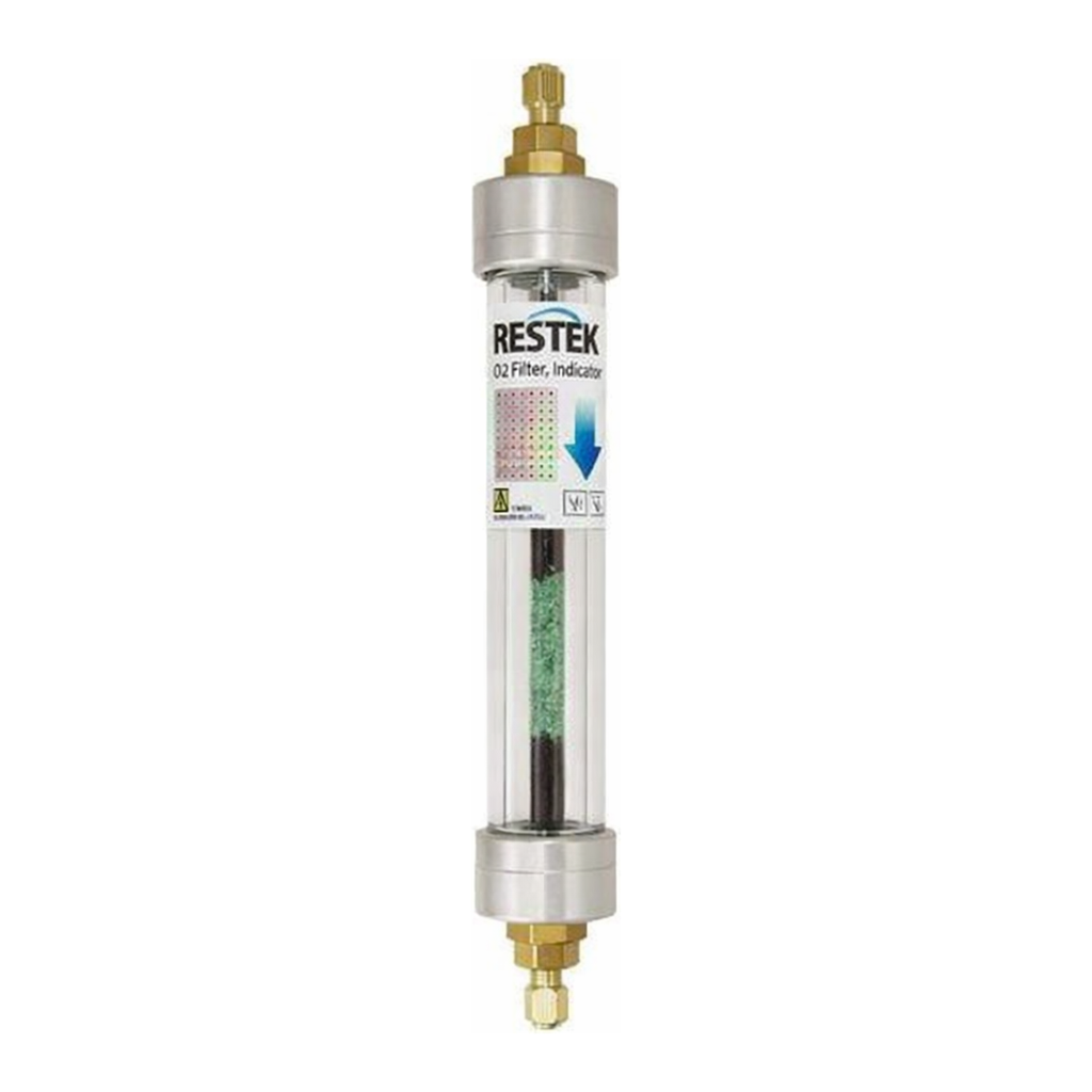 Restek Trap, Oxygen, Indicating, 1/8in Fittings CAN NOT SHIP FEDEX GROUND