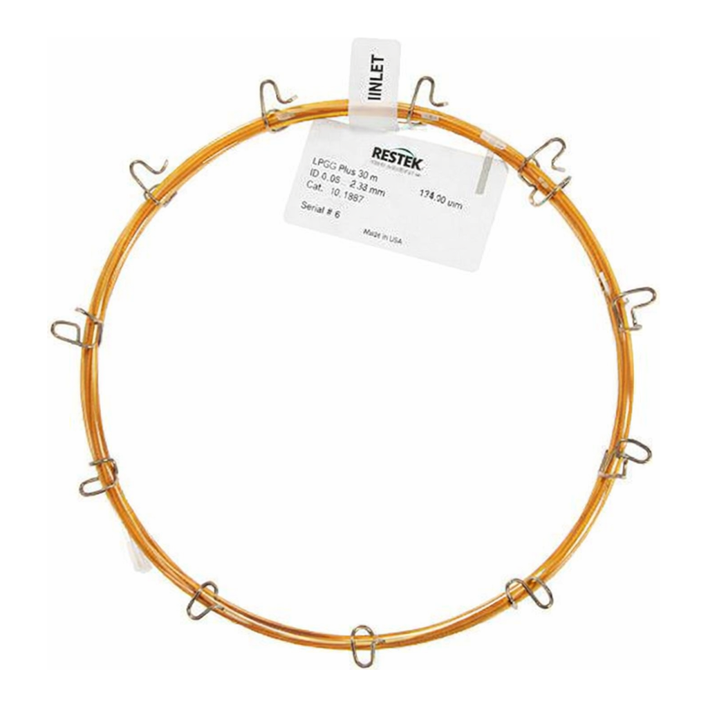 Restek LPGC Rtx-200, includes Rtx-200 10m 0.32mm 1.00um w/5m 0.15mm ID Rxi Restrictor connected v