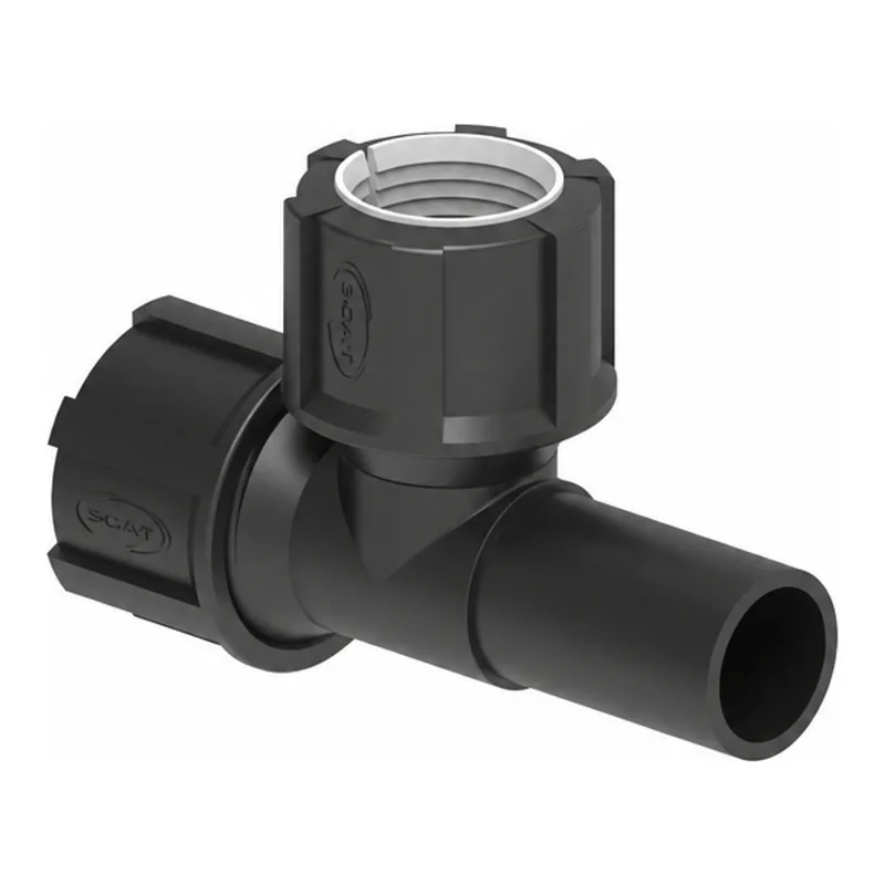 T-piece, 2x (ID) 32mm, (OD) 32mm