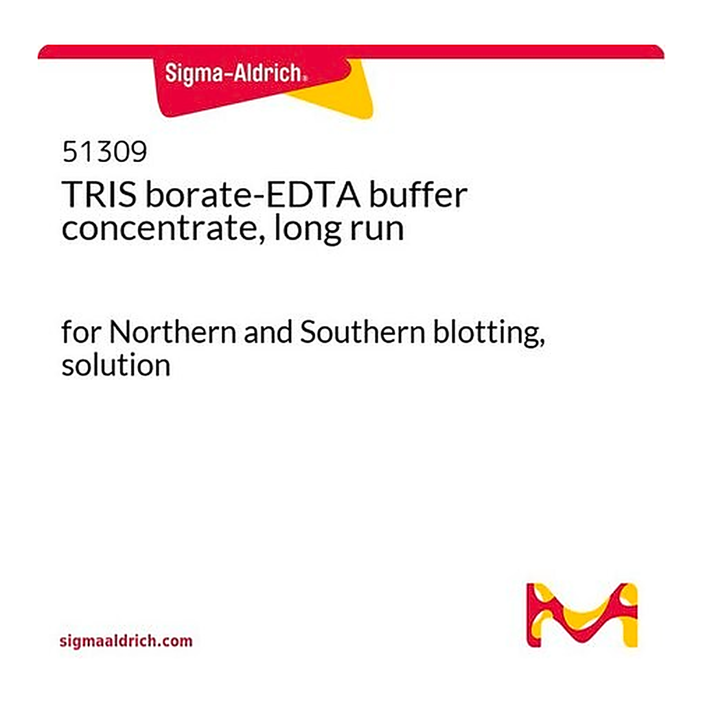 Merck TRIS borate-EDTA buffer concentrate, long run