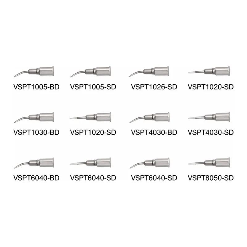 SIPEL 마이크로 VAC 팁 VSPT/굽은타입 TIp