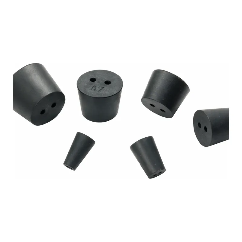 Thermo Fisher Scientific Two-Hole Rubber Stoppers