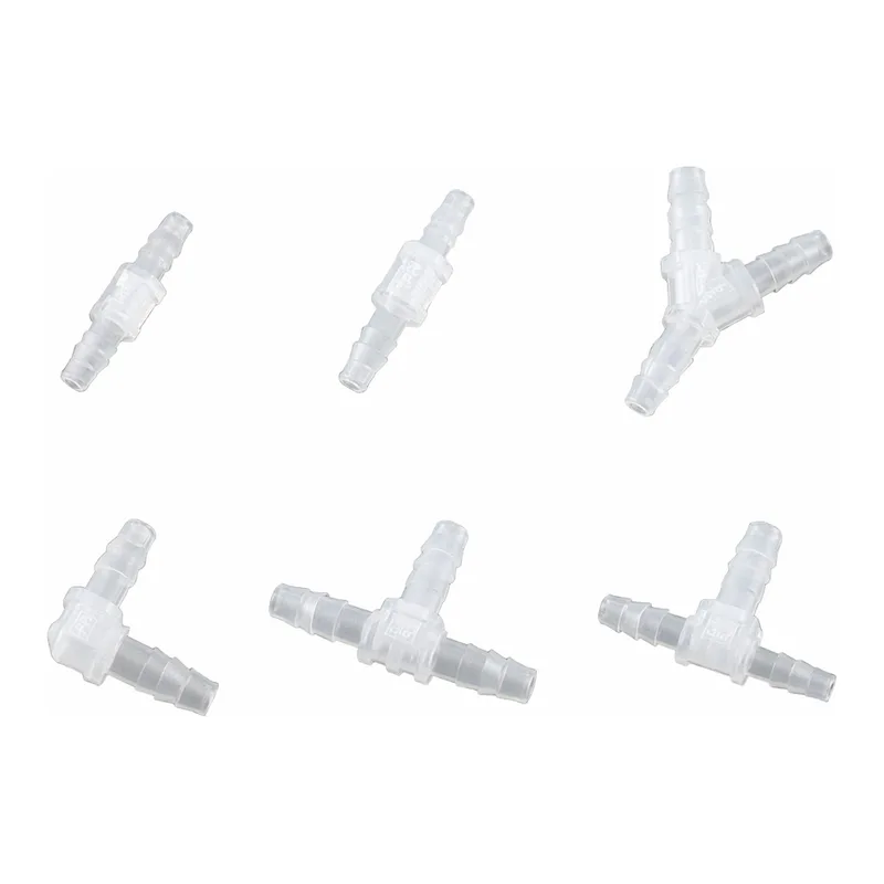 AS ONE Mini Fitting (PVDF. for Soft Tube), 미니 피팅(PVDF제. 반경질 튜브용)