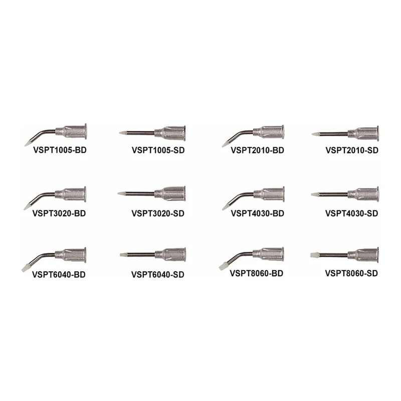 SIPEL 마이크로 VAC 팁 VSPT/굽은타입 TIp