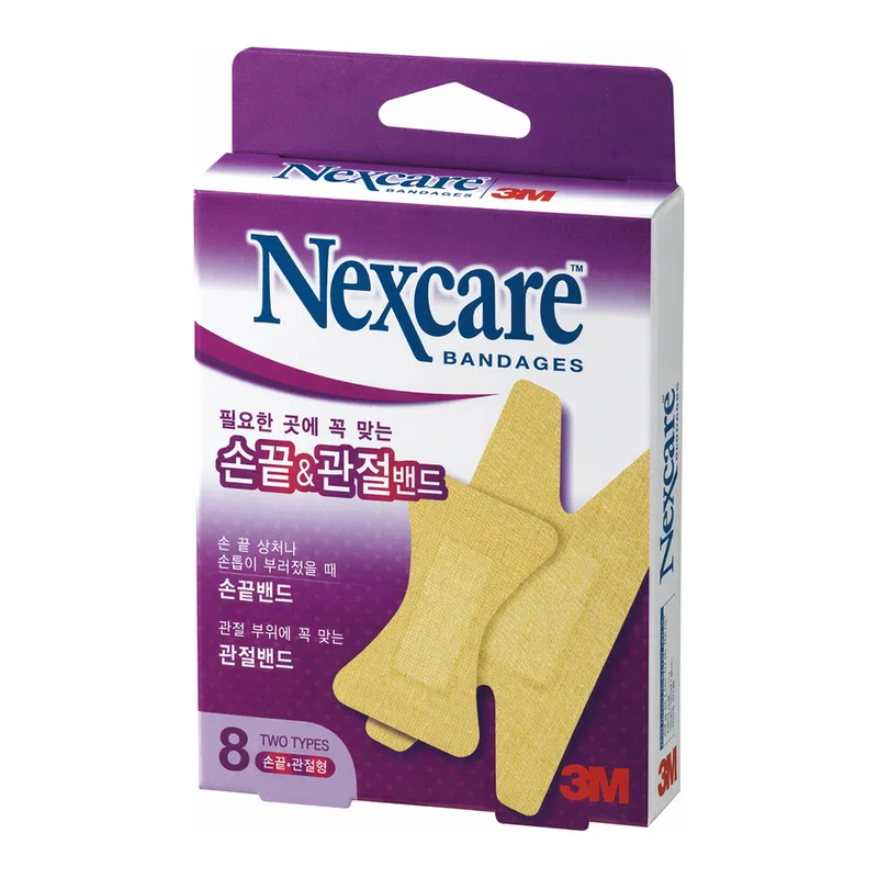 Daihan Science 3M Nexcare First-aid Fingertip & Joint Bandage, 2-type, Sterilizer Contained,