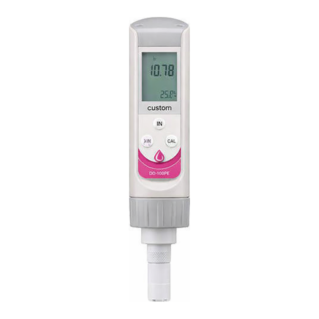 AS ONE Waterproof Dissolved Oxygen Meter, 용존산소계