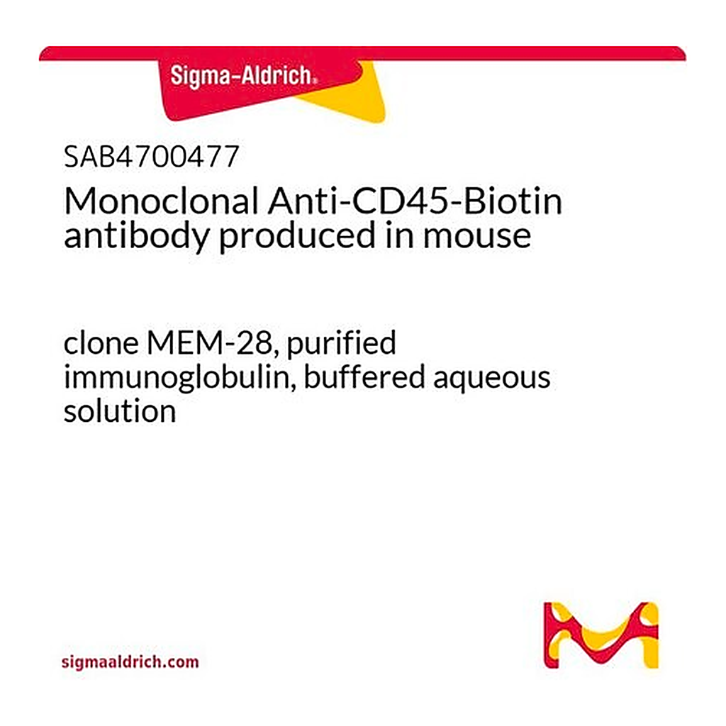Merck Monoclonal Anti-CD45-Biotin antibody produced in mouse