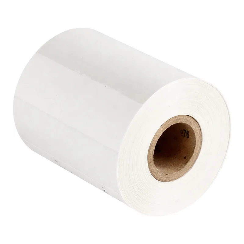 Brady Thermal Transfer 1" Core R6800 Series Halogen Free Printer Ribbon, White