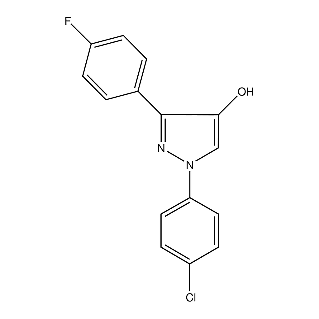 Merck 1-(4-Chlorophenyl)-3-(4-fluorophenyl)-1H-pyrazol-4-ol