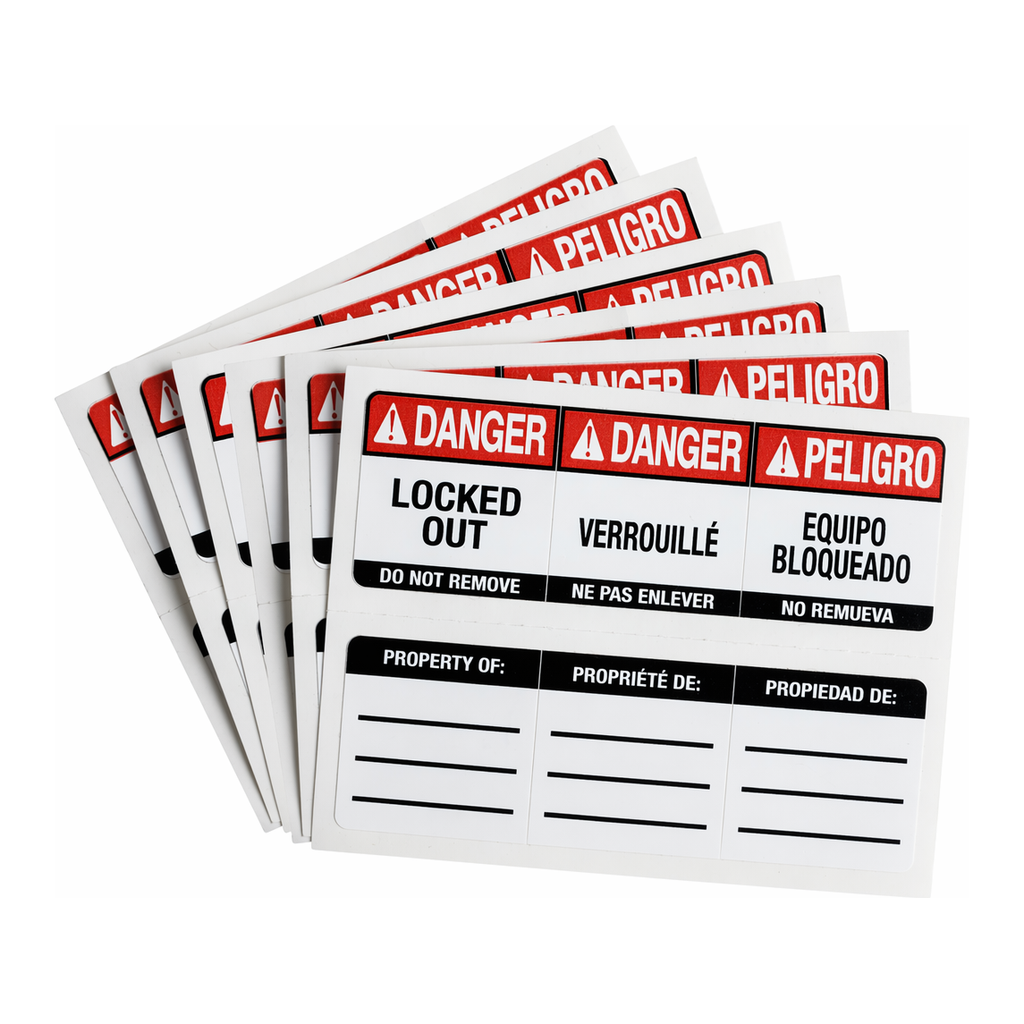 Brady Labels For SafeKey Compact Lockout Padlocks