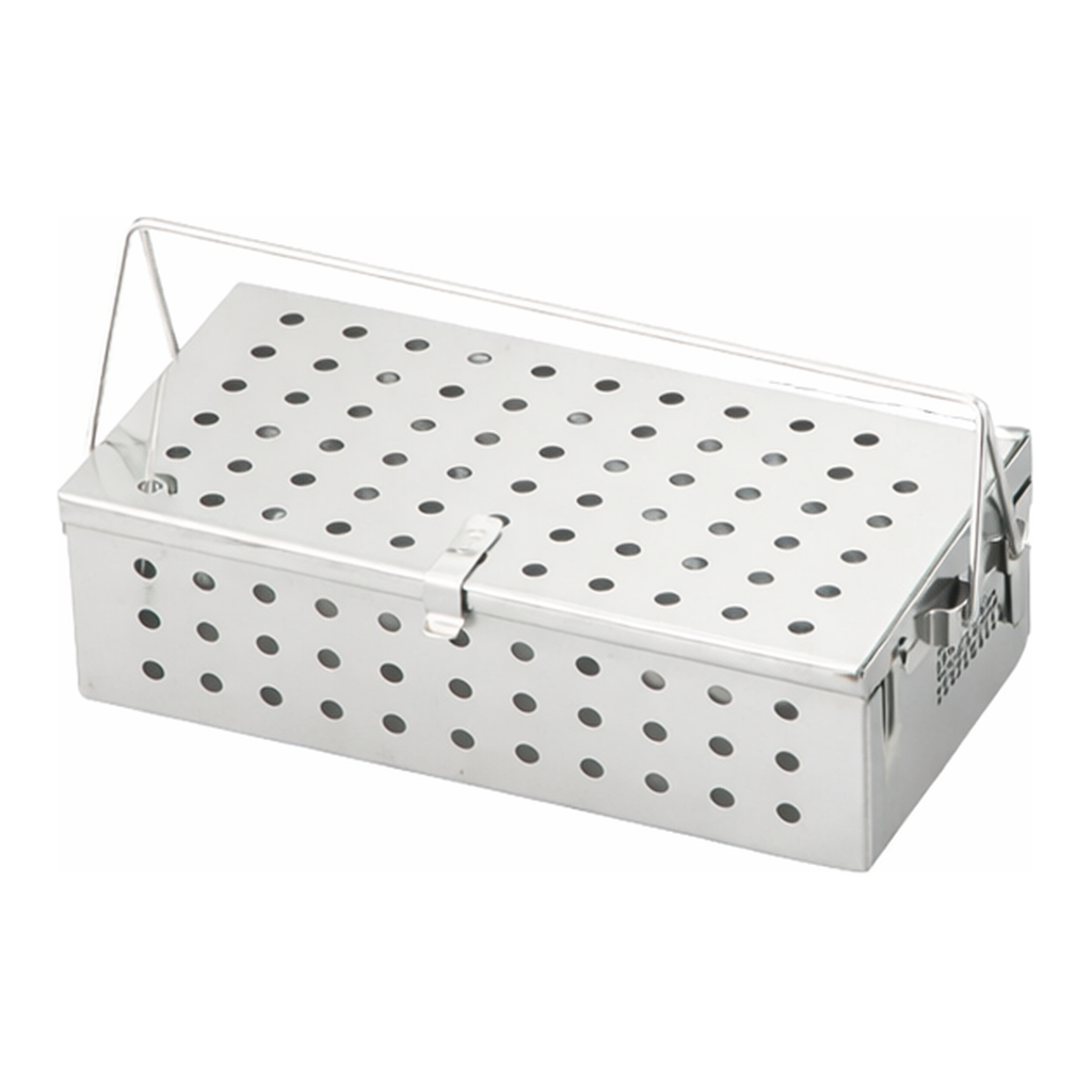 AS ONE Stainless Steel Punching Basket 205 X 90 X 55mm