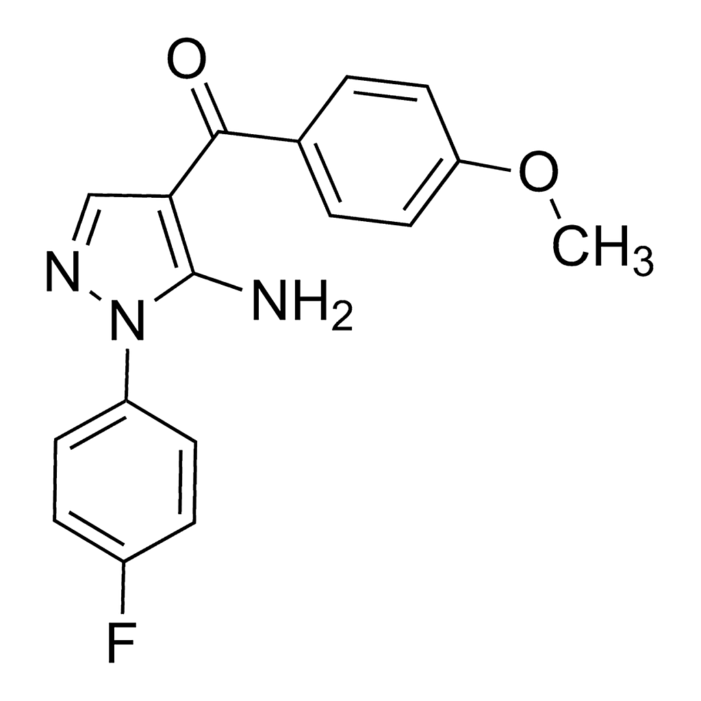 Merck (5-Amino-1-(4-fluorophenyl)-1H-pyrazol-4-yl)(4-methoxyphenyl)methanone