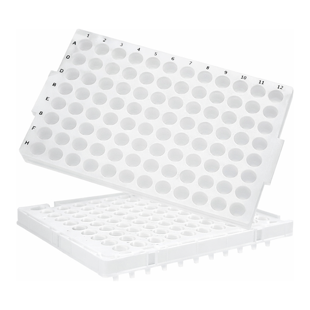 Axygen 96-well PCR Microplates_Half Skirt, Low Profile 96 PCR 플레이트ABI_AX.PCR-96-LP-AB-C