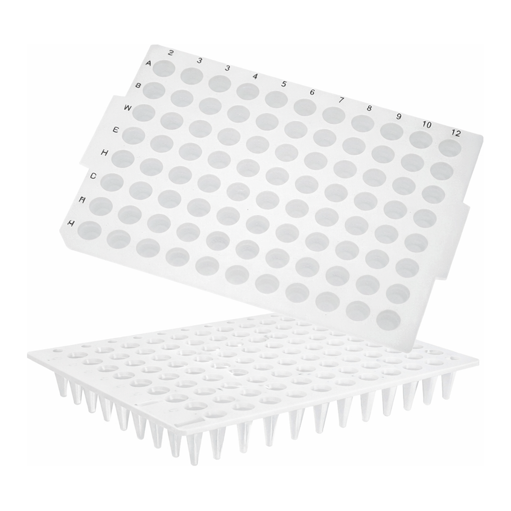 Axygen 96-well PCR Microplates_No Skirt, Flat Top, Low Profile 96 PCR 플레이트_AX.PCR-96-LP-FLT-C