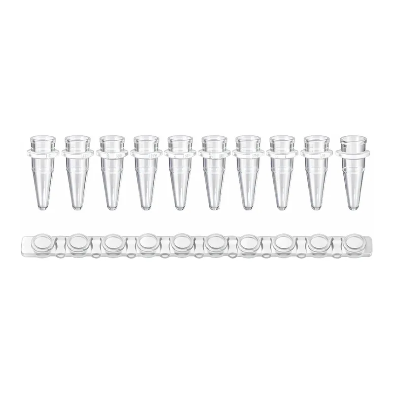 Axygen 0.2ml 12-Strips PCRⓇ Tubes with Flat cap PCR 12 스트립 튜브