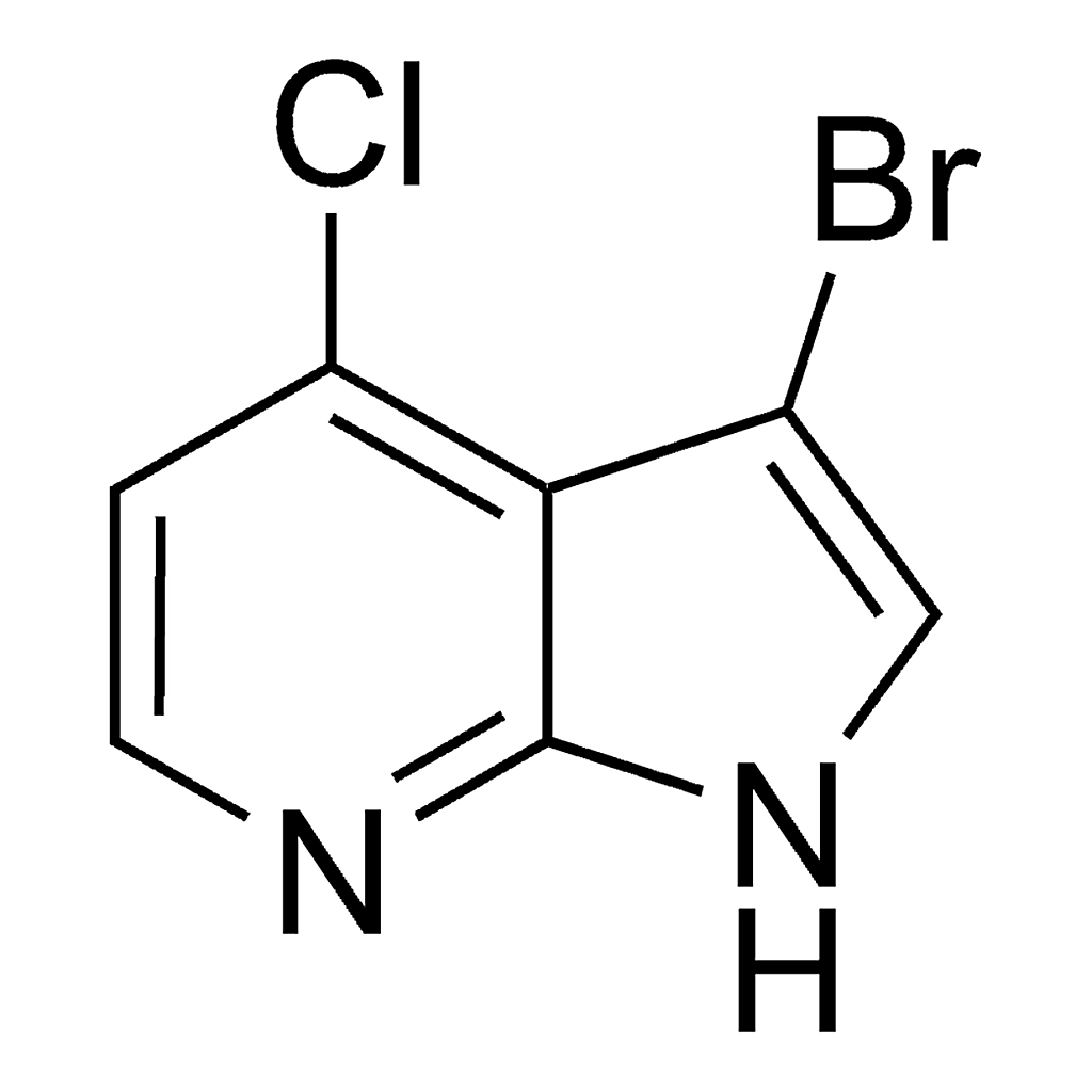 Merck 3-Bromo-4-chloro-1H-pyrrolo[2,3-b]pyridine
