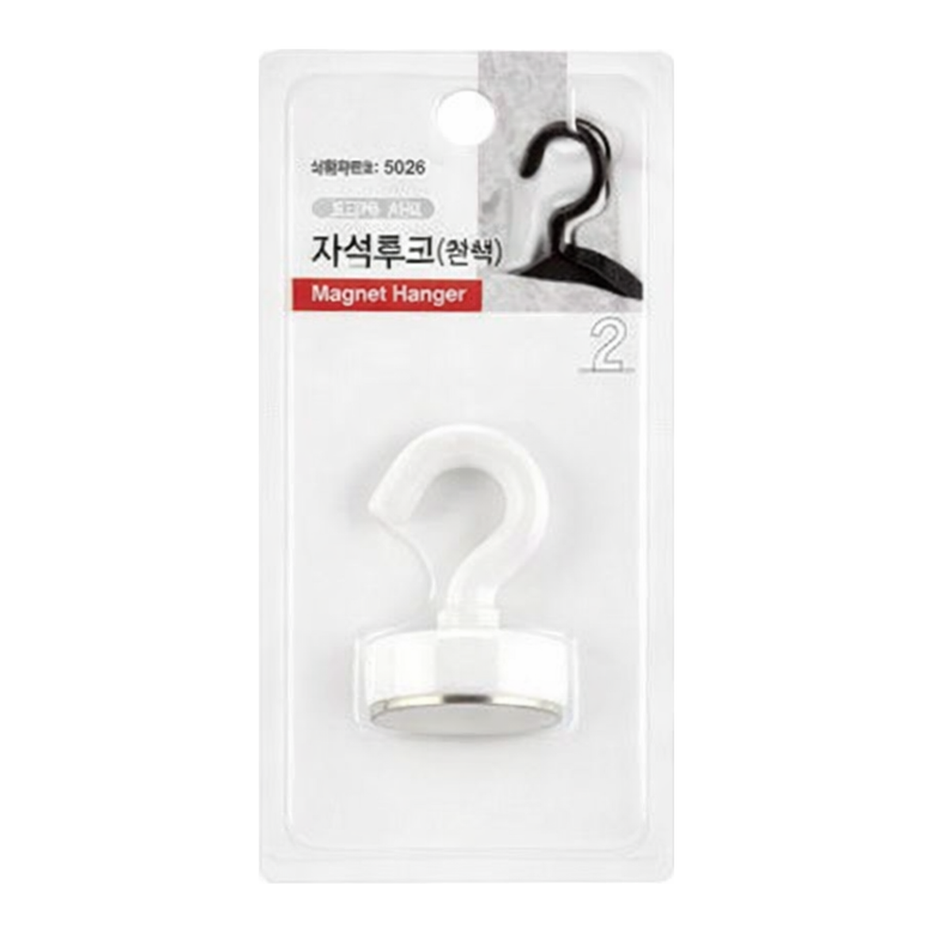 OFFICENEX [P]자석후크 흰색 (5026/32*44mm/1입)