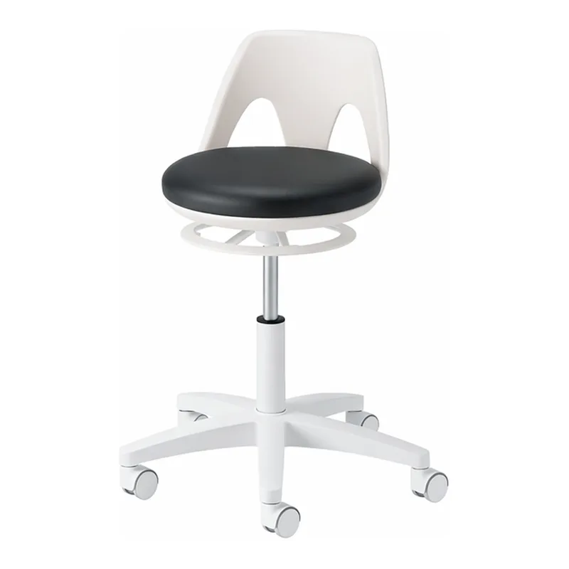 AS ONE High Type Chair (Antibacterial and Antifouling) without Feet Ring Black