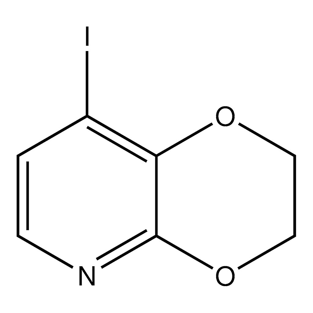 Merck 8-Iodo-2,3-dihydro-[1,4]dioxino[2,3-b]pyridine