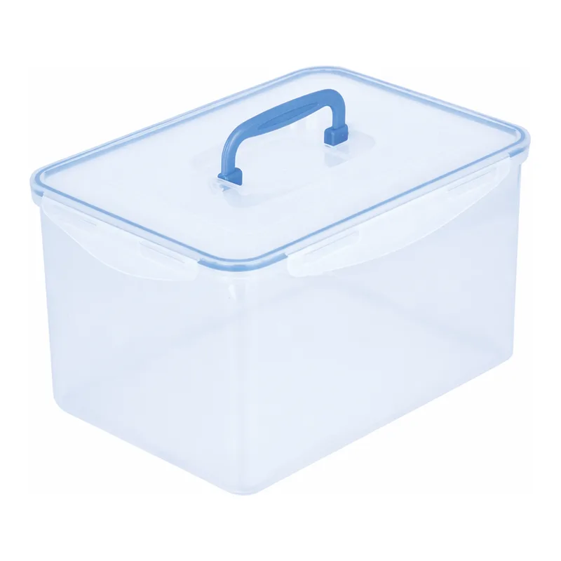 Daihan Science PP Container, Stackable, with Silicone Lid, 4~16LitIdeal for Storage and Carryin