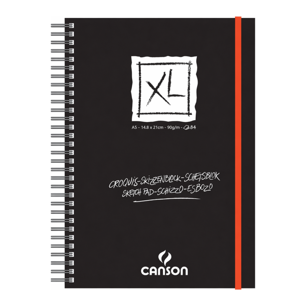 OFFICENEX 캔손 XL 하드커버 크로키북 스프링(A5/84매)