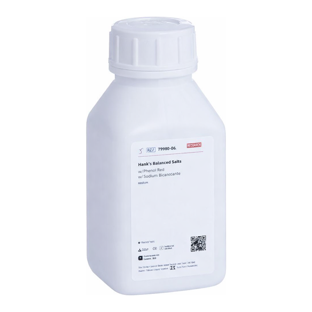 Himedia Hanks` Balanced Salts w/ Phenol red w/o Sodium bicarbonate