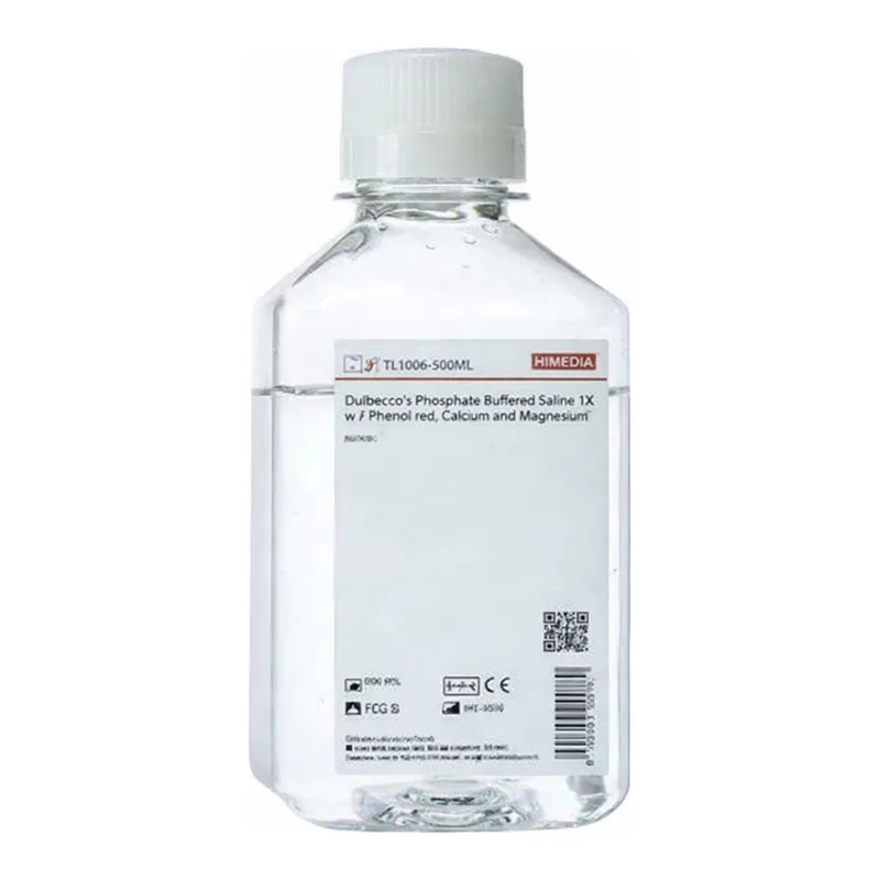 Himedia Krebs - Ringer Biocarbonate Buffer 1X w/ Calcium chloride, HEPES buffer, 0.2% Bovine Serum Albumin and Sodium bicarbonate w/o Glucose