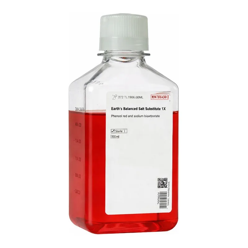 Himedia Earle`s Balanced Salt Solution 1X w/ Sodium bicarbonate and Phenol red w/o Calcium and Magnesium