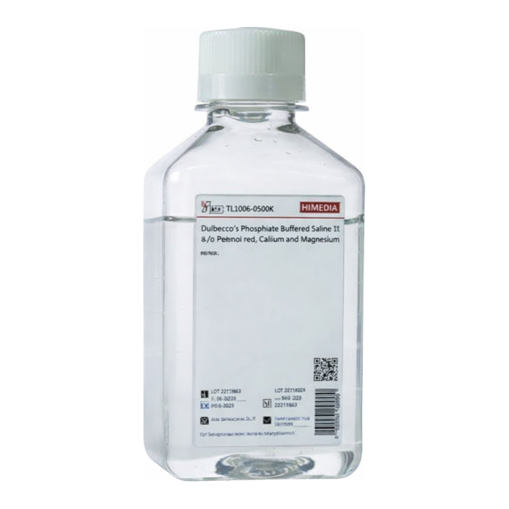 Himedia Earle`s Balanced Salt Solution 1X w/ Sodim bicarbonate w/o Calcium, Magnesium and Phenol red