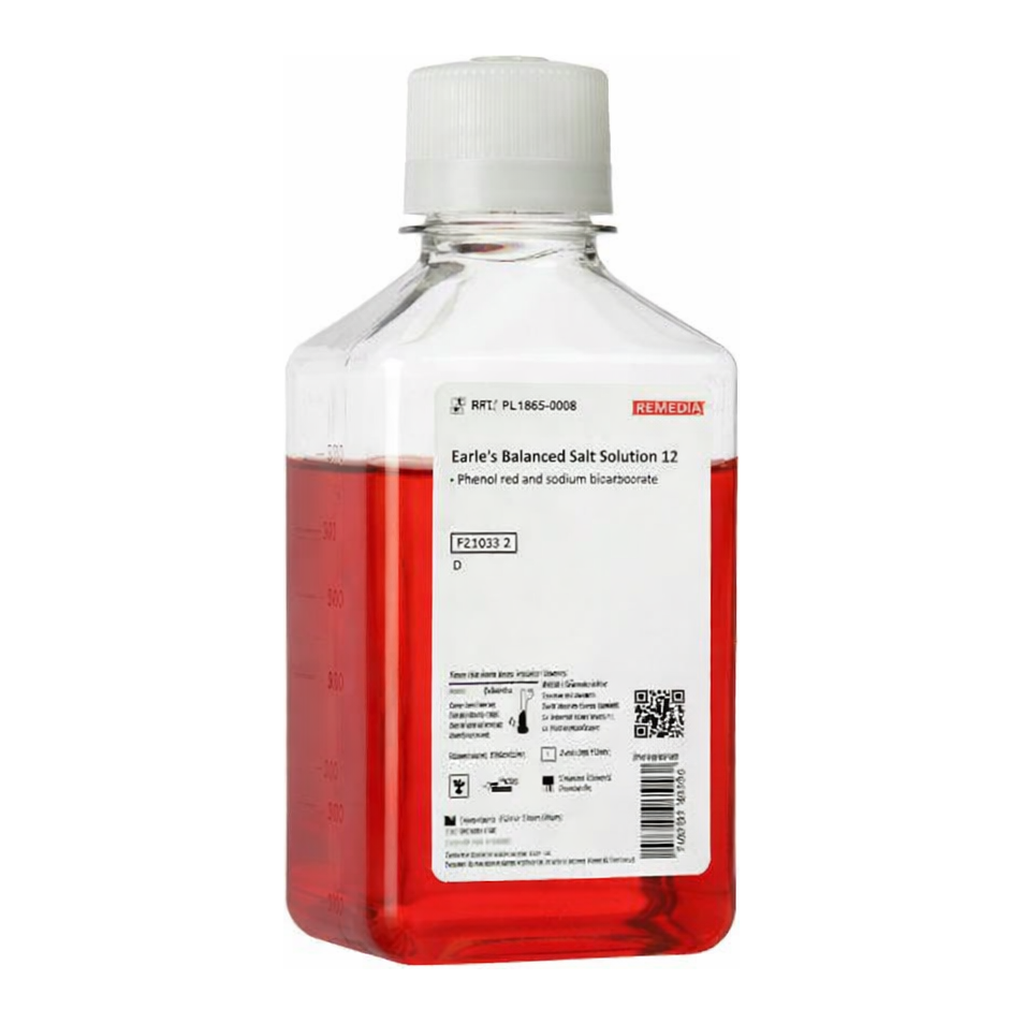Himedia Hanks` Balanced Salt Solution 1X w/ Phenol red w/o Sodium bicarbonate