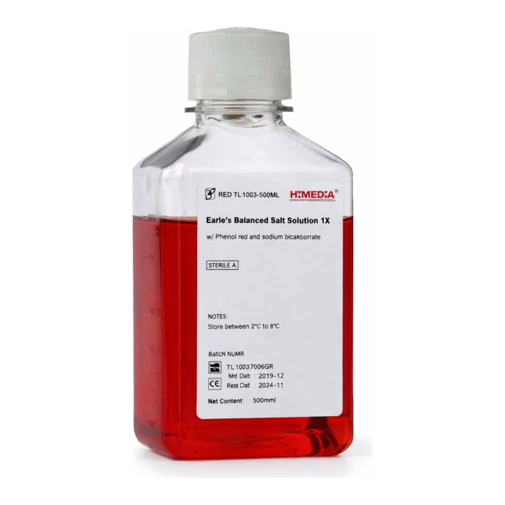 Himedia Earle`s Balanced Salt Solution 1X w/ Phenol red and sodium bicarbonate
